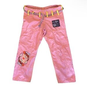 Fluory BJJ Koi Embroidered Pants Women’s size F0 Fightwear